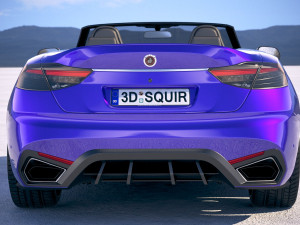 Generic Convertible 2019 3D Model