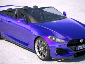 Generic Convertible 2019 3D Model