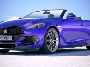 Generic Convertible 2019 3D Model
