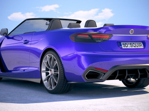 Generic Convertible 2019 3D Model