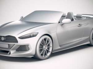 Generic Convertible 2019 3D Model