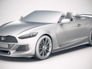 Generic Convertible 2019 3D Model