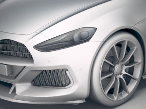 Generic Convertible 2019 3D Model