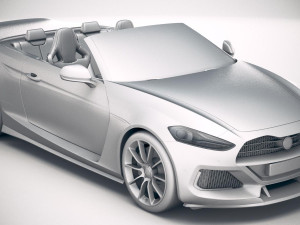 Generic Convertible 2019 3D Model