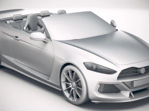 Generic Convertible 2019 3D Model