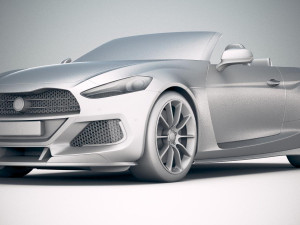 Generic Convertible 2019 3D Model