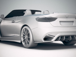 Generic Convertible 2019 3D Model