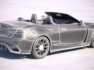 Generic Convertible 2019 3D Model