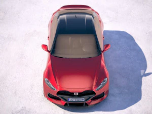 Generic Coupe 2019 3D Model