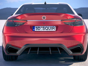 Generic Coupe 2019 3D Model
