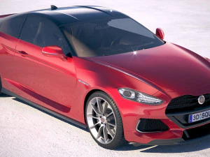 Generic Coupe 2019 3D Model