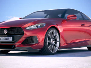Generic Coupe 2019 3D Model