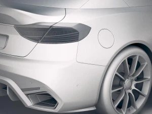 Generic Coupe 2019 3D Model