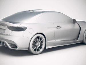 Generic Coupe 2019 3D Model