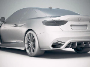 Generic Coupe 2019 3D Model