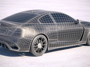Generic Coupe 2019 3D Model