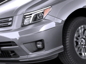 Coleta gen&eacute;rica 2015 lowpoly Modelo 3D