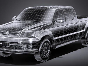 Coleta gen&eacute;rica 2015 lowpoly Modelo 3D