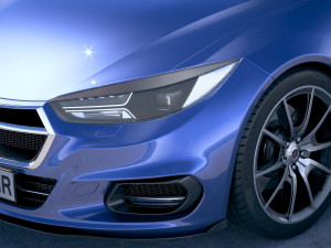 Generic Wagon Estate 2019 Modelo 3D