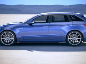 Generic Wagon Estate 2019 3D Model