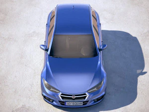 Generic Wagon Estate 2019 3D Model