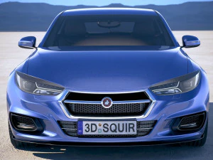 Generic Wagon Estate 2019 3D Model