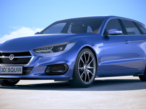 Generic Wagon Estate 2019 Modelo 3D