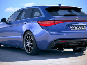 Generic Wagon Estate 2019 Modelo 3D