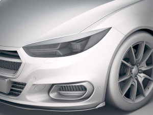 Generic Wagon Estate 2019 Modelo 3D