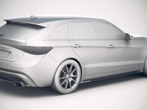 Generic Wagon Estate 2019 Modelo 3D