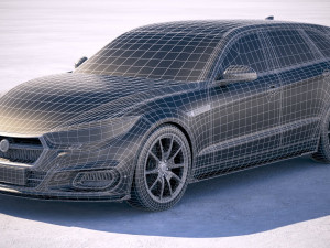Generic Wagon Estate 2019 Modelo 3D