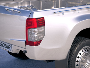 Mitsubishi L200 Regular Cab 2019 3D Model