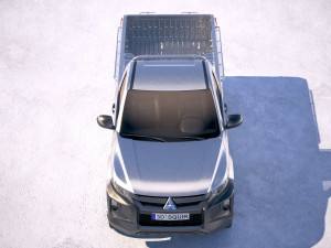 Mitsubishi L200 Regular Cab 2019 3D Model