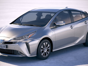 Toyota Prius 2019 3D Model