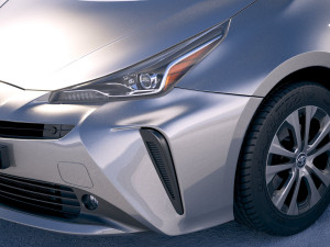 Toyota Prius 2019 3D 模型