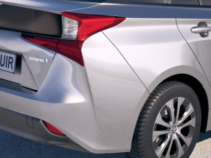 Toyota Prius 2019 3D 模型