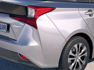 Toyota Prius 2019 3D Model