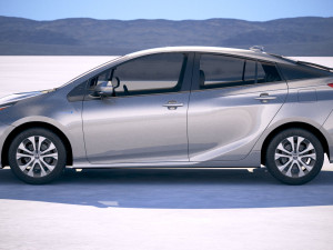 Toyota Prius 2019 3D 模型