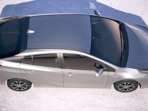 Toyota Prius 2019 3D 模型