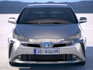 Toyota Prius 2019 3D 模型