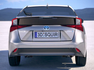 Toyota Prius 2019 3D Model