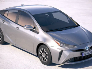 Toyota Prius 2019 3D Model