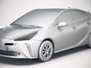 Toyota Prius 2019 3D Model