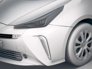 Toyota Prius 2019 3D Model