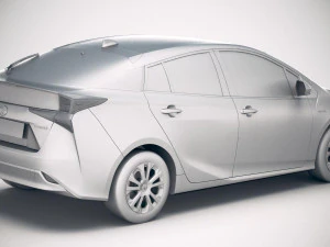 Toyota Prius 2019 3D Model