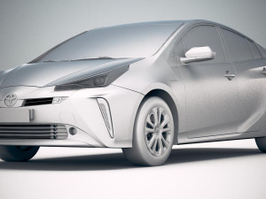 Toyota Prius 2019 3D 模型