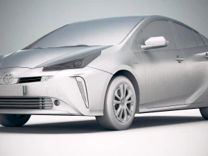 Toyota Prius 2019 3D Model