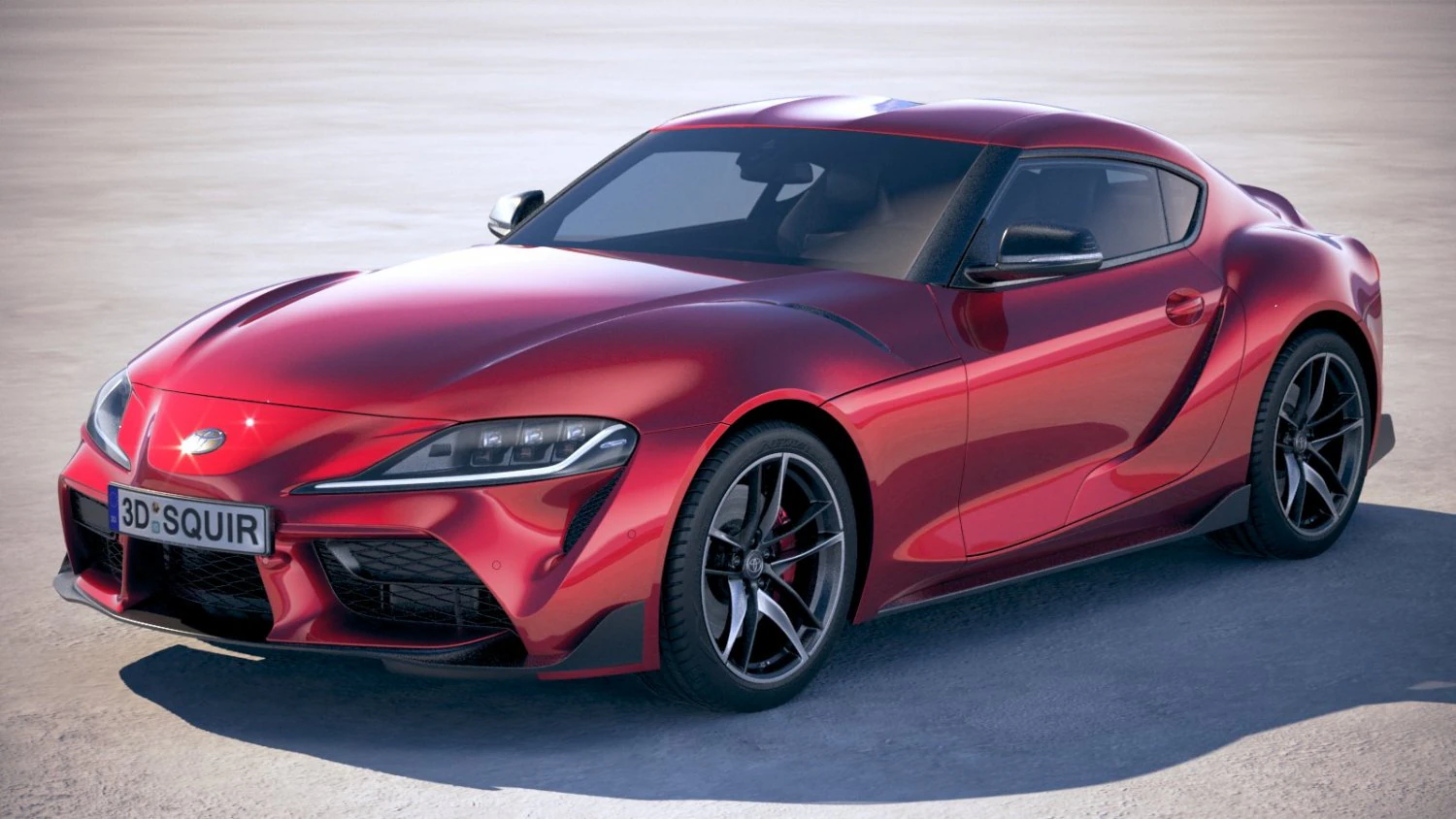 Toyota Supra 2020 3D Model .c4d .max .obj .3ds .fbx .stl .blend 