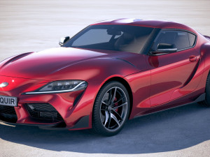 Toyota Supra 2020 3D Model