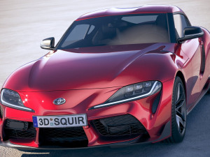Toyota Supra 2020 3Dモデル